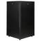 Rack cabinet 19'' standing 22U 600x600x1081mm MobiRack by RackMatic Black and tempered glass door