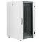 Armoire rack 19'' debout 22U 600x600x1081mm MobiRack par RackMatic Blanc et porte verre trempé