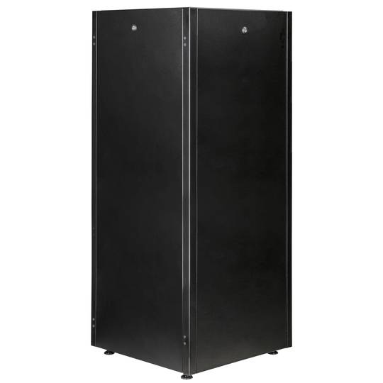 Rack cabinet 19'' standing 32U 600x600x1536mm MobiRack by RackMatic Black and tempered glass door