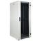 Armario rack 19'' de pie 32U 600x600x1536mm MobiRack de RackMatic Blanco y puerta de cristal templado