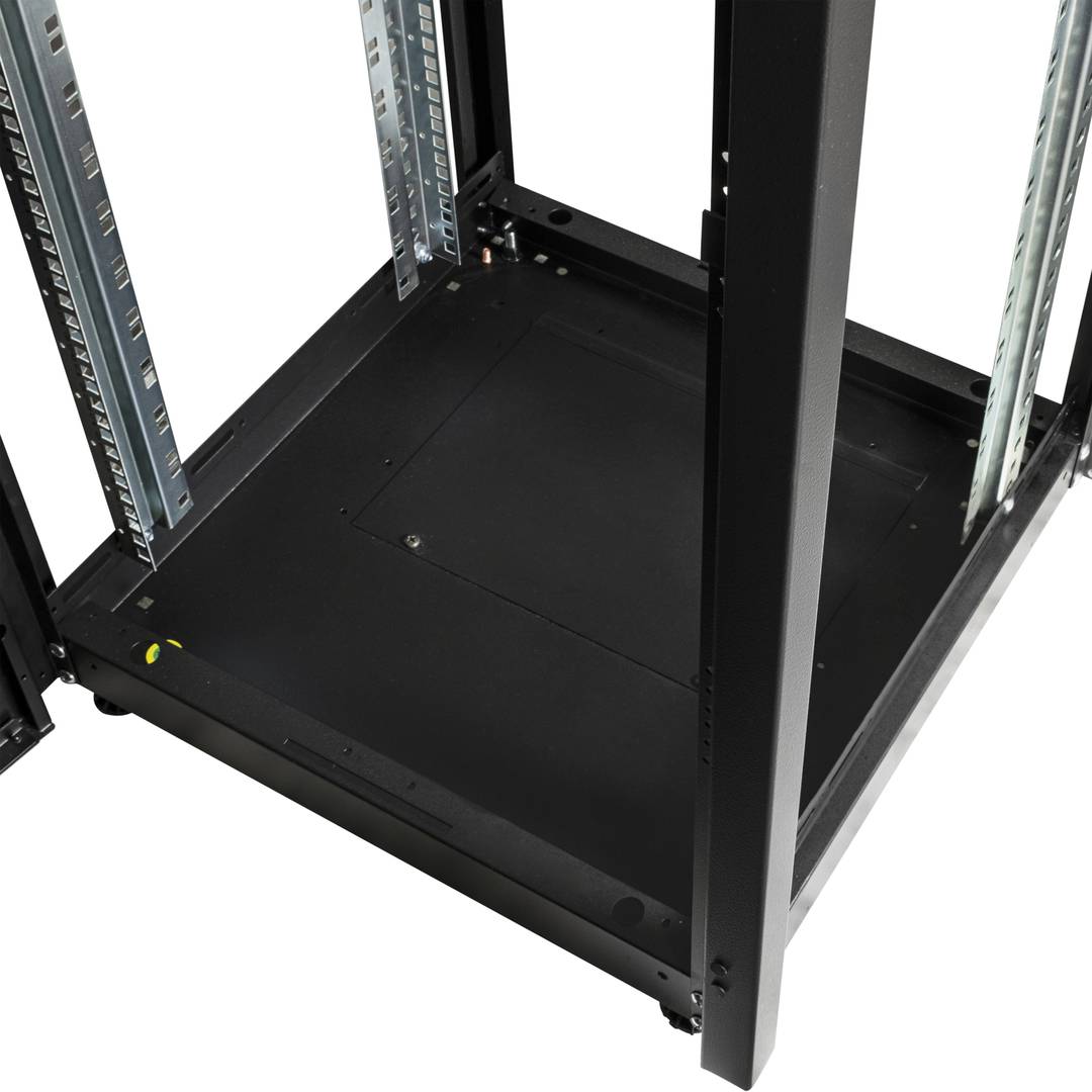 Armoire rack 19'' 42U 600x600x1980mm MobiRack par RackMatic Porte noire et verre trempé