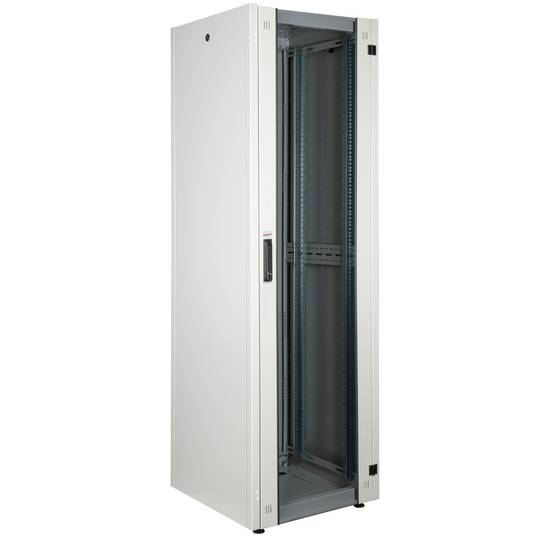 Armari rack 19'' de peu 42U 600x600x1980mm MobiRack de RackMatic Blanc i porta de vidre temperat