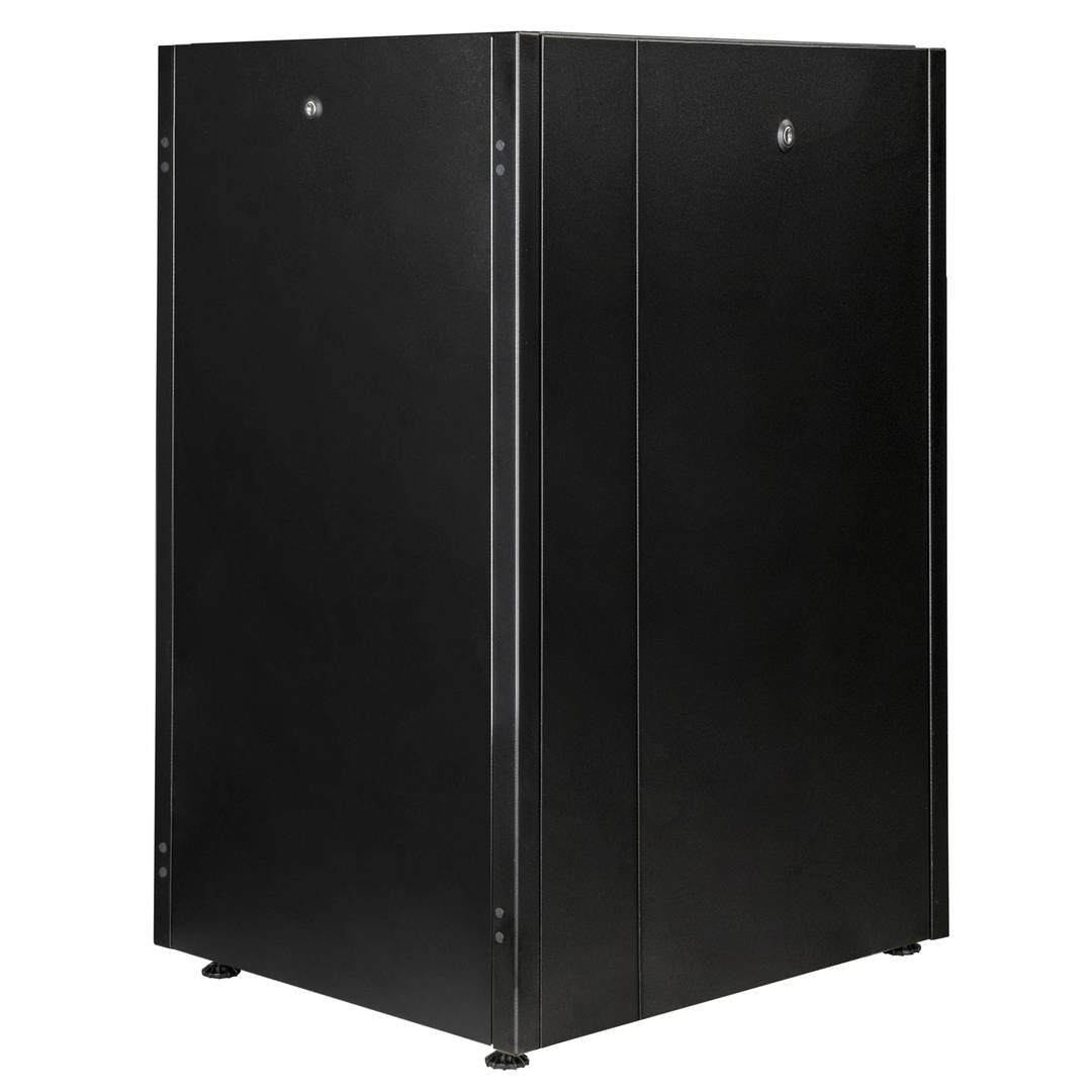 Armadio rack 19'' in piedi 22U 600x800x1081mm MobiRack di RackMatic Anta nera e vetro temperato