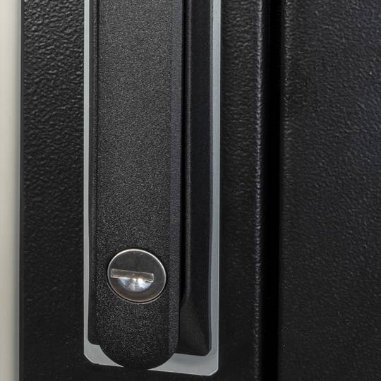 Armadio rack 19'' in piedi 22U 600x800x1081mm MobiRack di RackMatic Anta nera e vetro temperato