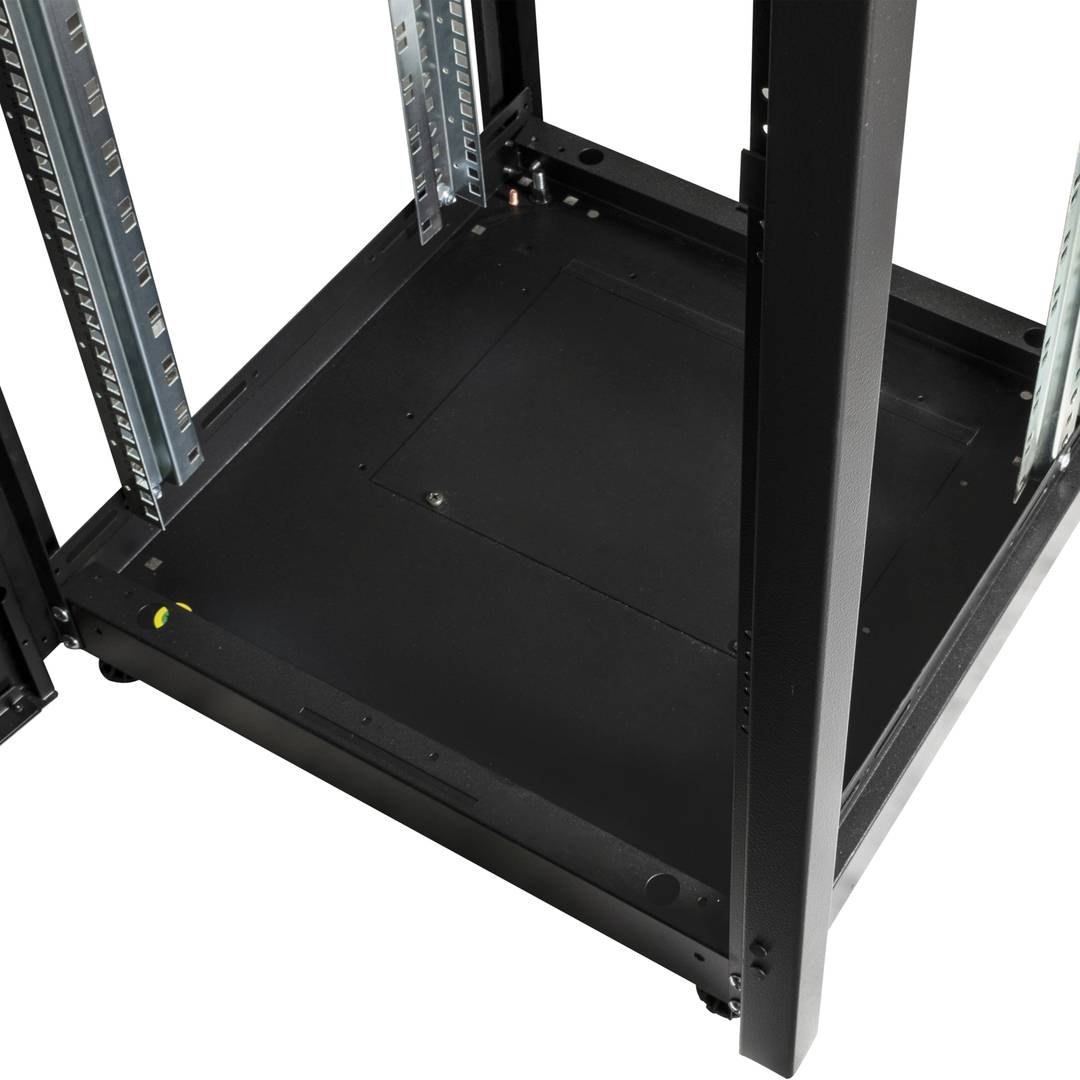 Armadio rack 19'' in piedi 22U 600x800x1081mm MobiRack di RackMatic Anta nera e vetro temperato