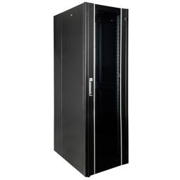 Armari rack 19'' de peu 32U 600x800x1536mm MobiRack de RackMatic Negre i porta de vidre temperat