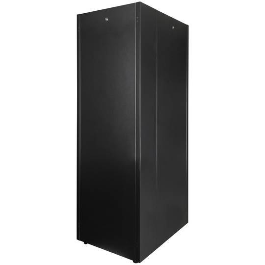 Rackkast 19'' staand 42U 600x800x1980mm MobiRack van RackMatic Deur zwart en gehard glas