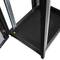 Rackkast 19'' staand 42U 600x800x1980mm MobiRack van RackMatic Deur zwart en gehard glas