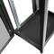 Armoire rack 19'' 47U 600x800x2202mm MobiRack par RackMatic Porte noire et verre trempé