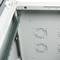 Rackschrank 19'' stehend 47U 600x800x2202mm MobiRack von RackMatic Weiße Tür aus gehärtetem Glas