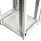Rackschrank 19'' stehend 47U 600x800x2202mm MobiRack von RackMatic Weiße Tür aus gehärtetem Glas