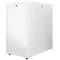 Rack cabinet 19'' standing 22U 600x1000x1081mm MobiRack by RackMatic White and tempered glass door