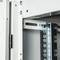 Rack cabinet 19'' standing 22U 600x1000x1081mm MobiRack by RackMatic White and tempered glass door