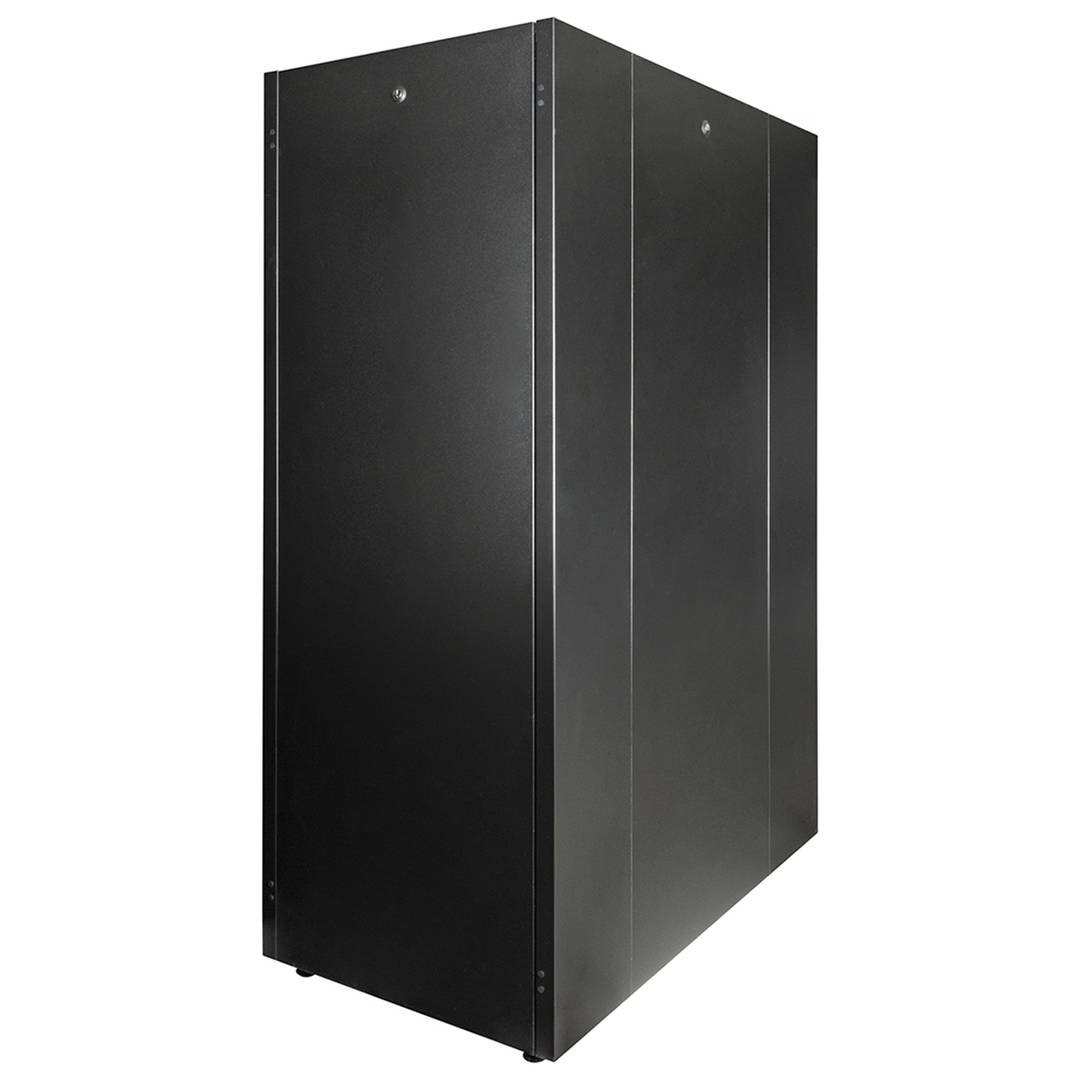 Armari rack 19'' de peu 32U 600x1000x1536mm MobiRack de RackMatic Negre i porta de vidre temperat