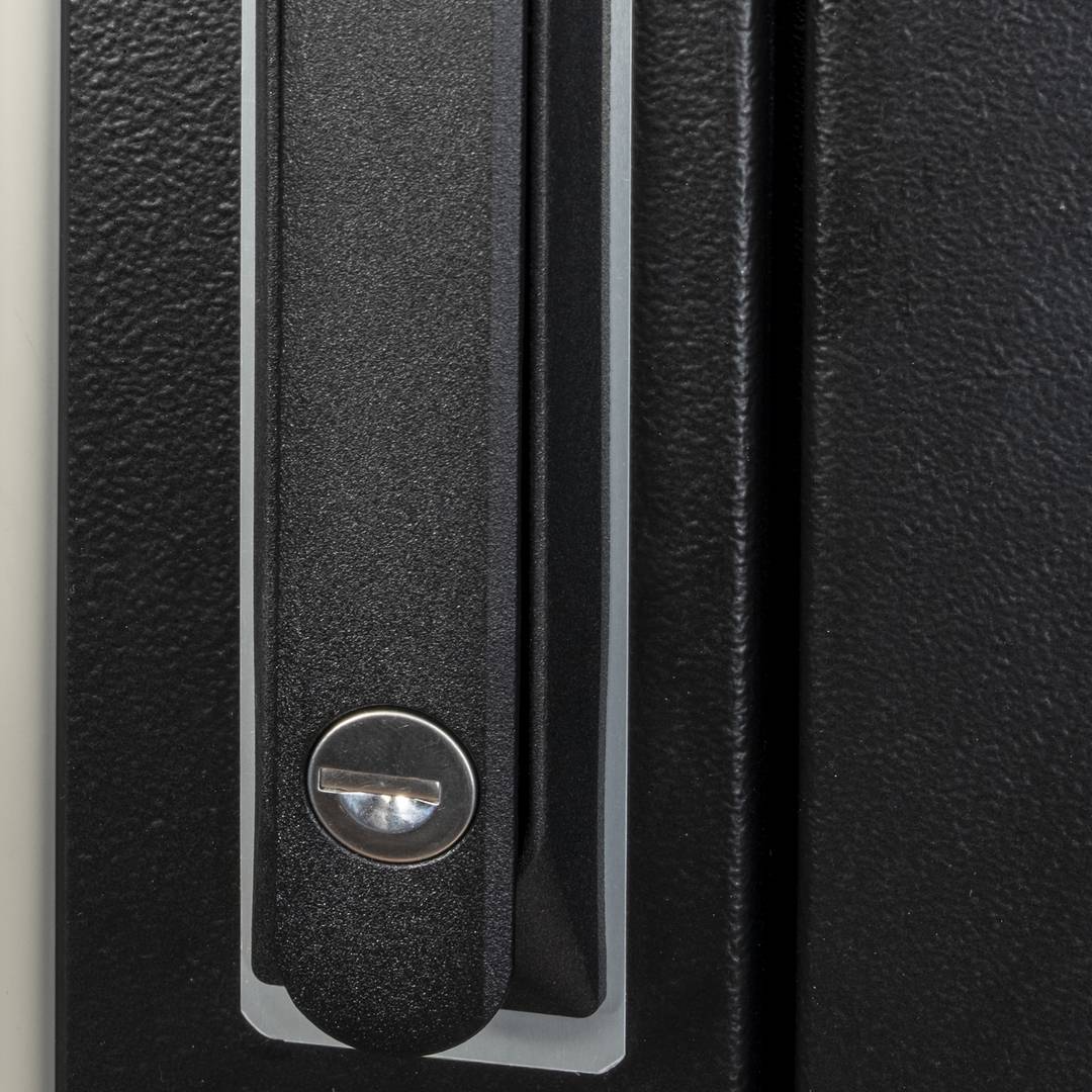 Armari rack 19'' de peu 32U 600x1000x1536mm MobiRack de RackMatic Negre i porta de vidre temperat