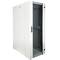 Rack cabinet 19'' standing 32U 600x1000x1536mm MobiRack by RackMatic White and tempered glass door