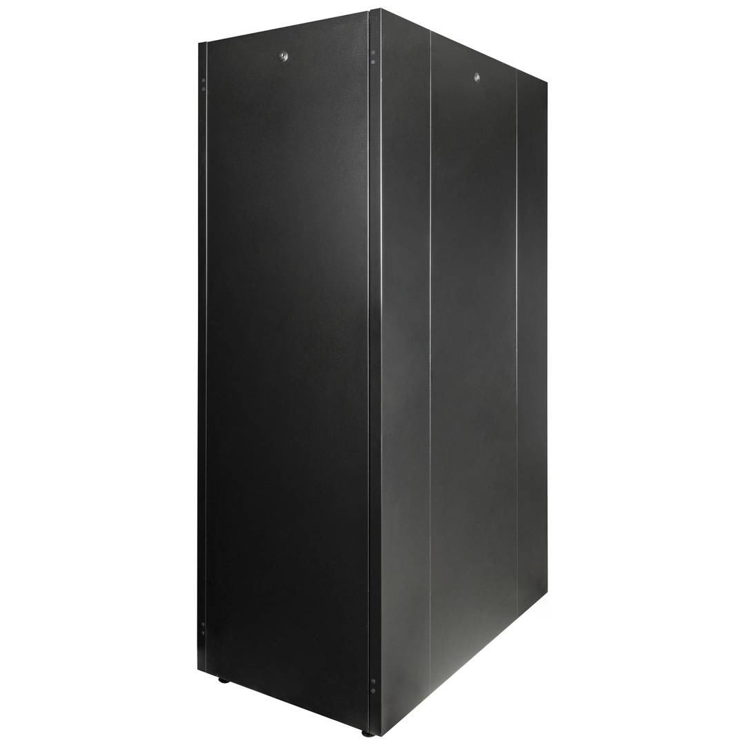 19'' staande rackkast 42U 600x1000x1980mm MobiRack van RackMatic Deur in zwart en gehard glas