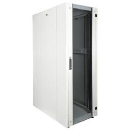 Armari rack 19'' de peu 42U 600x1000x1980mm MobiRack de RackMatic Blanc i porta de vidre temperat