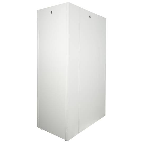 Rackkast 19'' staand 42U 600x1000x1980mm MobiRack van RackMatic Deur wit en gehard glas