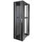 Armadio rack 19'' da terra 47U 600x1000x2202mm MobiRack di RackMatic Anta nera e vetro temperato