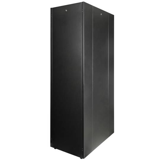 Armadio rack 19'' da terra 47U 600x1000x2202mm MobiRack di RackMatic Anta nera e vetro temperato