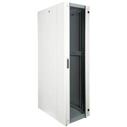 Rackkast 19'' staand 47U 600x1000x2202mm MobiRack van RackMatic Deur wit en gehard glas