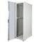Szafa rack 19'' stojąca 47U 600x1000x2202mm MobiRack by RackMatic Białe i drzwi ze szkła hartowanego