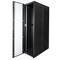 Szafa rack 19'' stojąca 47U 600x1200x2202mm MobiRack by RackMatic Czarna i drzwiczki ze szkła hartowanego