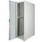 19'' Stand-Rack-Schrank 47 HE 600 x 1200 x 2202 mm MobiRack von RackMatic Weiße Tür aus gehärtetem Glas
