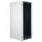 Szafa rack 19'' stojąca 47U 800x1000x2202mm MobiRack by RackMatic Białe i drzwi ze szkła hartowanego