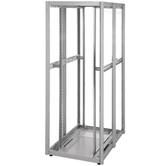 Rackkast 19'' staand 47U 800x1200x2202mm MobiRack van RackMatic Deur wit en gehard glas
