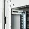 Szafa rack 19'' stojąca 22U 600x600x1081mm MobiRack by RackMatic Biała i drzwiczki metalowe perforowane