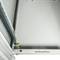 Szafa rack 19'' stojąca 22U 600x600x1081mm MobiRack by RackMatic Biała i drzwiczki metalowe perforowane