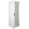 Rackkast 19'' staand 42U 600x600x1980mm MobiRack van RackMatic Witte en geperforeerde metalen deur
