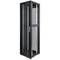 Armari rack 19'' de peu 47U 600x600x2202mm MobiRack de RackMatic Negre i porta de metall perforat