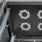 Armari rack 19'' de peu 47U 600x600x2202mm MobiRack de RackMatic Negre i porta de metall perforat