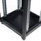 Armari rack 19'' de peu 47U 600x600x2202mm MobiRack de RackMatic Negre i porta de metall perforat
