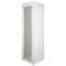 Armário rack 19'' 47U 600x600x2202mm MobiRack by RackMatic Branco e porta metálica perfurada