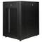 Rackkast 19'' staand 16U 600x800x825mm MobiRack van RackMatic Zwarte en geperforeerde metalen deur