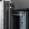 Rackkast 19'' staand 16U 600x800x825mm MobiRack van RackMatic Zwarte en geperforeerde metalen deur