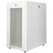 Armario rack 19'' de pie 22U 600x800x1081mm MobiRack de RackMatic Blanco y puerta de metal perforado