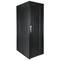 Armario rack 19'' de pie 32U 600x800x1536mm MobiRack de RackMatic Negro y puerta de metal perforado