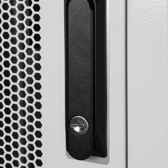 Armari rack 19'' de peu 32U 600x800x1536mm MobiRack de RackMatic Blanc i porta de metall perforat