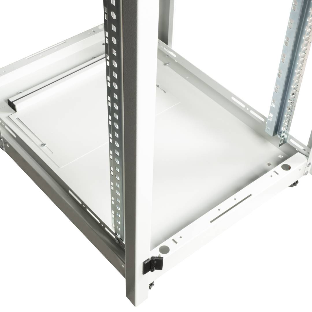 Armari rack 19'' de peu 32U 600x800x1536mm MobiRack de RackMatic Blanc i porta de metall perforat