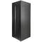 19'' Stand-Rack-Schrank 42U 600x800x1980mm MobiRack von RackMatic Schwarze und perforierte Metalltür