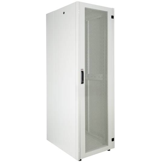 Armari rack 19'' de peu 42U 600x800x1980mm MobiRack de RackMatic Blanc i porta de metall perforat