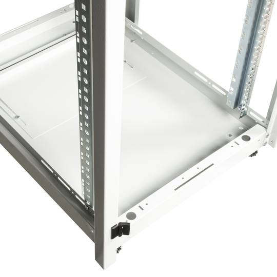 Armari rack 19'' de peu 42U 600x800x1980mm MobiRack de RackMatic Blanc i porta de metall perforat