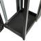 Armario rack 19'' de pie 47U 600x800x2202mm MobiRack de RackMatic Negro y puerta de metal perforado