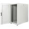Szafa rack 19'' stojąca 22U 600x1000x1081mm MobiRack by RackMatic Biała i drzwiczki metalowe perforowane