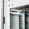 Szafa rack 19'' stojąca 22U 600x1000x1081mm MobiRack by RackMatic Biała i drzwiczki metalowe perforowane